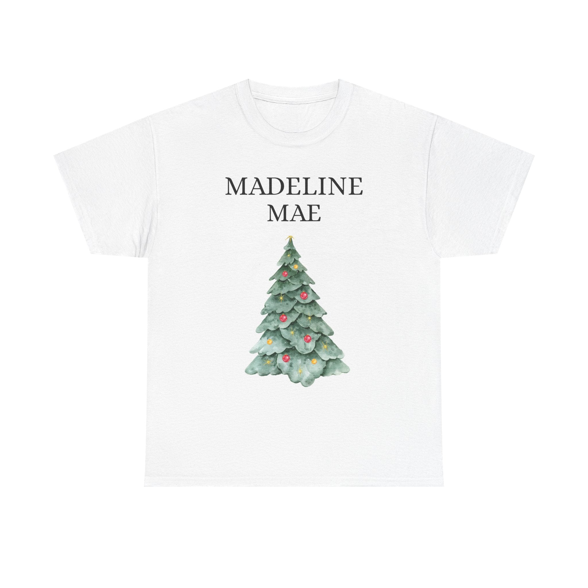 MADELINE MAE Christmas Tree Tee Shirt