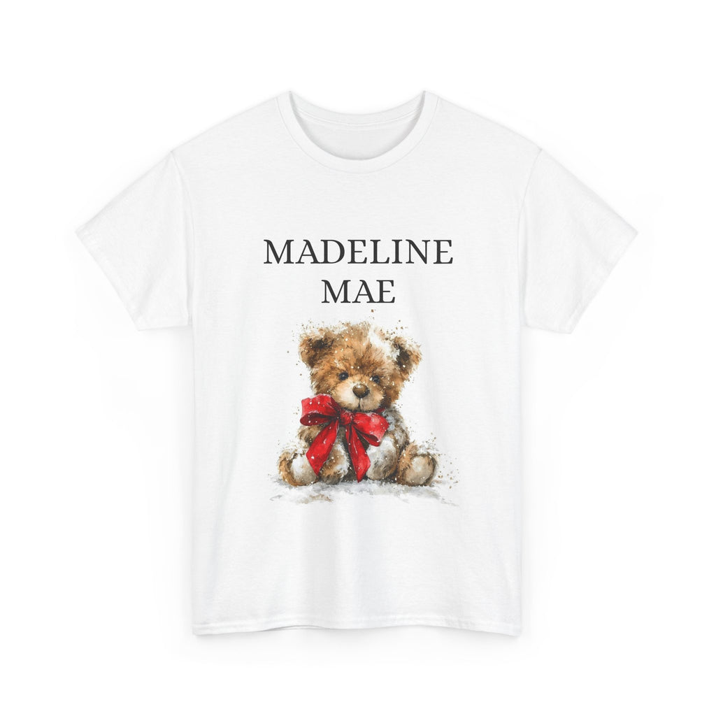 MADELINE MAE Christmas Teddy Bear Shirt