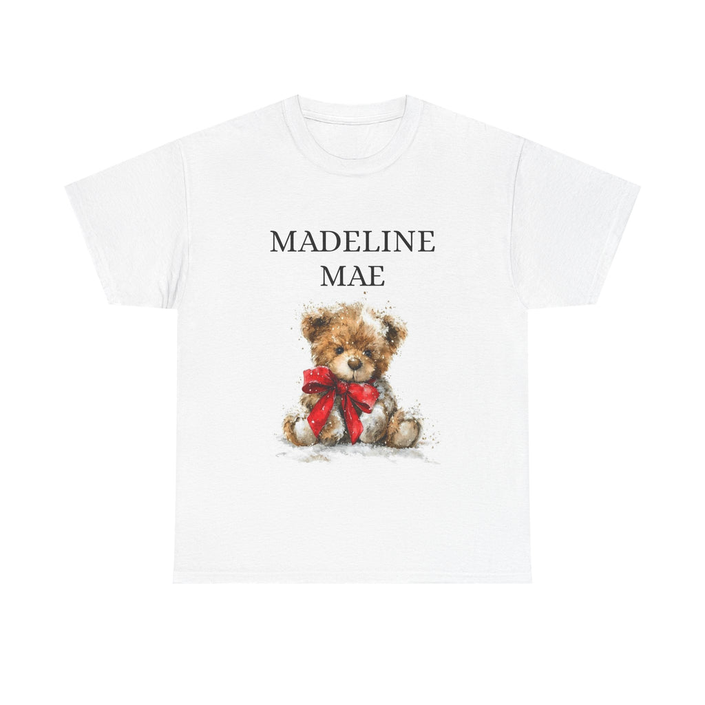 MADELINE MAE Christmas Teddy Bear Shirt