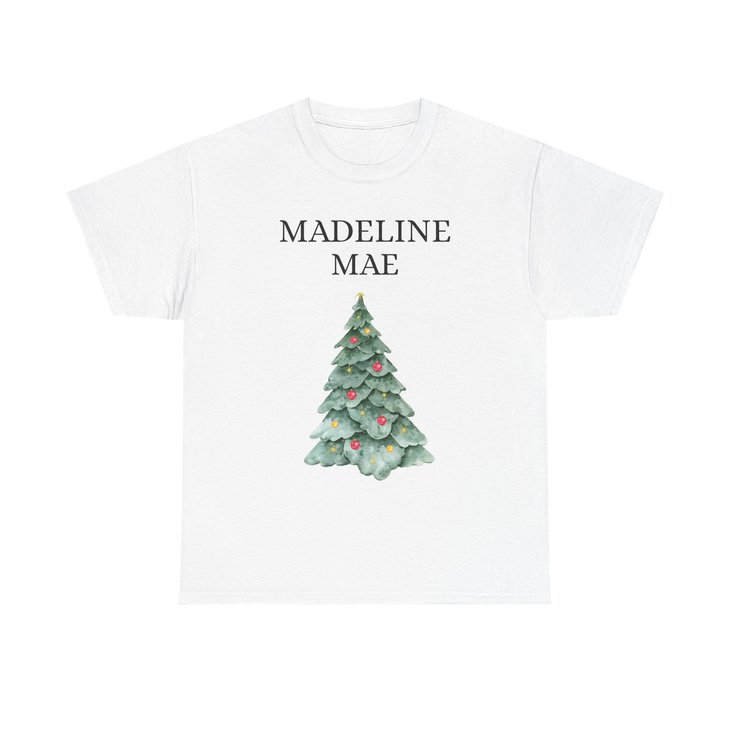 MADELINE MAE Christmas Tree Tee Shirt