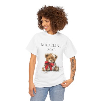 MADELINE MAE Christmas Teddy Bear Shirt