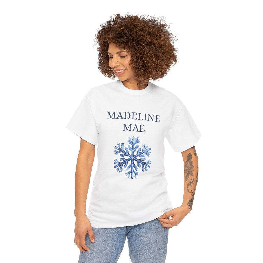 MADELINE MAE Snowflake Tee Shirt